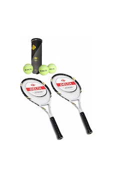 2 Adet Valley 27 İnç L2 Grip Yetişkin Tenis Raketi + 2 Adet Tenis Çantası + 3 Adet Prof. Maç Topu 2 Adet Valley 27 İnç L2 Grip Yetişkin Tenis Raketi + 2 Adet Tenis Çantası + 3 Adet Prof. Maç Topu