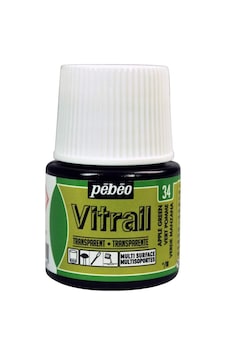 Pebeo Vitrail Cam Boyası 45ml - 34 Apple Green