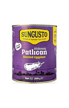 Sungusto Közlenmiş Patlıcan Doğranmış Teneke 2800 G Sungusto Közlenmiş Patlıcan Doğranmış Teneke 2800 G