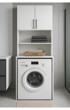 Modern Banyo Dolabı Beyaz Modern Banyo Dolabı Beyaz