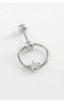 Yıldız Çelik Piercing 1 Adet çok renkli Yıldız Çelik Piercing 1 Adet çok renkli
