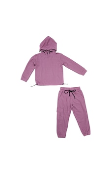Mnk Baby & Kids Kapşonlu Beli Lastik Detaylı Kız Çocuk Günlük Eşofman Takımı 2 İplik Mnk0665 Gülkurusu Mnk Baby & Kids Kapşonlu Beli Lastik Detaylı Kız Çocuk Günlük Eşofman Takımı 2 İplik Mnk0665 Gülkurusu