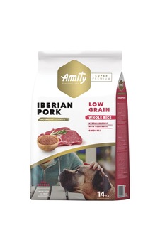 Amity Super Premium Az Tahıllı Domuz Etli Yetişkin Köpek Maması 14 KG Amity Super Premium Az Tahıllı Domuz Etli Yetişkin Köpek Maması 14 KG