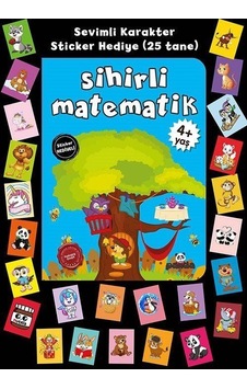 Sihirli Matematik - Stickerlı 4+ Yaş - Afife Çoruk - Panda Sihirli Matematik - Stickerlı 4+ Yaş - Afife Çoruk - Panda