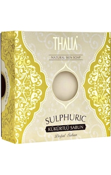 Thalia Doğal Kükürtlü Katı Bitkisel Sabun 125 G Thalia Doğal Kükürtlü Katı Bitkisel Sabun 125 G