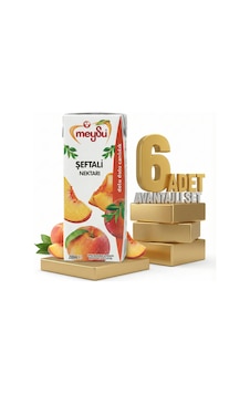 Meysu Nektar Şeftali 6x200 Ml Meysu Nektar Şeftali 6x200 Ml