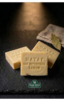 Hatay Saf Zeytinyağlı Sabun 3 Adet 3x120 Gr Hatay Saf Zeytinyağlı Sabun 3 Adet 3x120 Gr