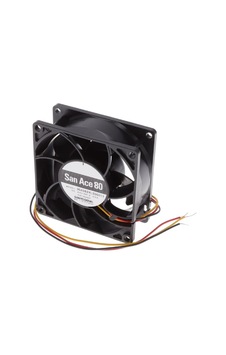 Sanyo 9ga0824l2d0011 ,80x32mm 24vdc 40-cfm 3-kablo Fan