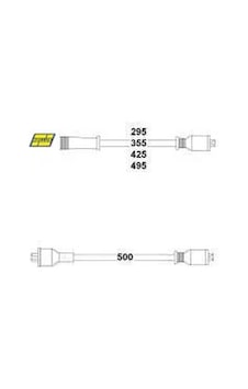 Buji Bobin Kablosu Em M131 Dkş 1.6 8v 71-92 Eski Motor Hellux 85007441 Buji Bobin Kablosu Em M131 Dkş 1.6 8v 71-92 Eski Motor Hellux 85007441