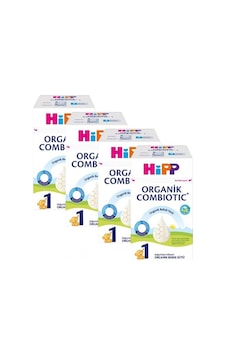 Hipp Organik Combiotic 1 Bebek Sütü 600 G 4 Adet Hipp Organik Combiotic 1 Bebek Sütü 600 G 4 Adet
