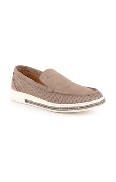 Erkek Casual Ayakkabı Hakiki Nubuk Deri Delikli Perfore Desenli Hafif Eva Taban Slip-on Sneaker Lbr H1098 Vizon Erkek Casual Ayakkabı Hakiki Nubuk Deri Delikli Perfore Desenli Hafif Eva Taban Slip-on Sneaker Lbr H1098 Vizon