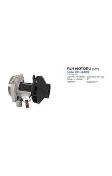 Ahmet Otomotiv Demmon Webasto Isıtıcı Fan Motoru D2 12 Volt Vebasto Ahmet Otomotiv Demmon Webasto Isıtıcı Fan Motoru D2 12 Volt Vebasto