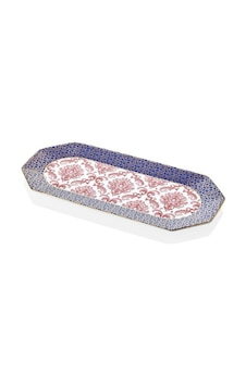 Lamedore Tea Delight Kayık Tabak 33 Cm Rectangular Tray Blooming Baroque 1 Adet Lamedore Tea Delight Kayık Tabak 33 Cm Rectangular Tray Blooming Baroque 1 Adet