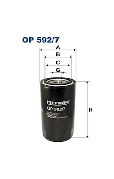 Fıltron Yağ Filtresi Iveco Daıly Iıı-ıv 04 11 3.0 F1c Op 592/7 500038752 500040983 2995561