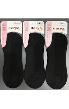 Derya Kadın Modal Sneaker Çorap 12 Adet Siyah Derya Kadın Modal Sneaker Çorap 12 Adet Siyah