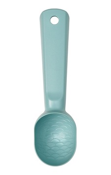 Dondurma Kaşığı, Açık Turkuaz, 18 Cm Açık Bej