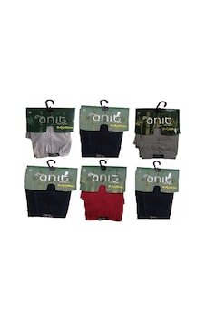 Anıt 1273 Erkek Bambu Boxer Çok Renkli 6'lı Paket Çok Renkli Anıt 1273 Erkek Bambu Boxer Çok Renkli 6'lı Paket Çok Renkli