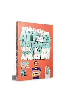 2023 AYT Matematik Video Destekli Konu Anlatımı  -  İlyas Güneş  -  Benim Hocam Yayınları
