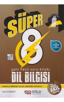 8 Sınıf Süper Dil Bilgisi Yeni Nesil Soru Bankası Nitelik Yay 8 Sınıf Süper Dil Bilgisi Yeni Nesil Soru Bankası Nitelik Yay