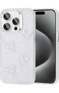Apple iPhone Uyumlu 15 Pro Kılıf Kabartma Figürlü Parlak Zore Eralli Silikon Kapak Kalp Apple iPhone Uyumlu 15 Pro Kılıf Kabartma Figürlü Parlak Zore Eralli Silikon Kapak Kalp