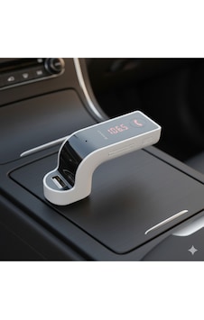 Carg7 Bluetooth Araç Fm Transmitter Usb Girişli Beyaz Android İos Cihazlar Uyumlu Diğer Carg7 Bluetooth Araç Fm Transmitter Usb Girişli Beyaz Android İos Cihazlar Uyumlu Diğer