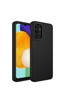 Galaxy A04 Kılıf Metal Çerçeve Ve Buton Tasarımlı Silikon Zore Luna Kapak Siyah Galaxy A04 Kılıf Metal Çerçeve Ve Buton Tasarımlı Silikon Zore Luna Kapak Siyah