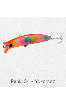 Ege Fish V Gaga 110 Mm 16 Gr Maket Balık 23 Yakamoz-34 Yakamoz