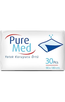 Puremed 90 x 180 CM Yatak Koruyucu Örtü 30'lu Puremed 90 x 180 CM Yatak Koruyucu Örtü 30'lu