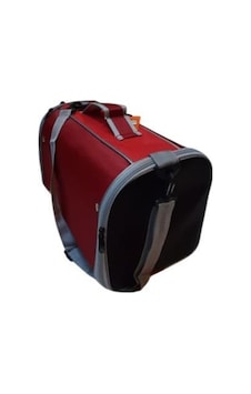 La Vista Yırtılmaz Fileli Flybag Kedi, Küçük Köpek Taşıma Çantası Kırmızı 35-25-50cm
