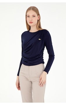 U.S. Polo Assn. Kadın Lacivert Bisiklet Yaka Sweatshırt 50291561-VR033 U.S. Polo Assn. Kadın Lacivert Bisiklet Yaka Sweatshırt 50291561-VR033
