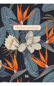 Okuma Günlüğü - Çiçekli Kapak- DeliDolu Okuma Günlüğü - Çiçekli Kapak- DeliDolu
