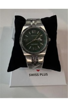 Swiss Plus Man Watch Premium Seri Model-2st3442ags Green-silver Kol Saati Diğer Swiss Plus Man Watch Premium Seri Model-2st3442ags Green-silver Kol Saati Diğer
