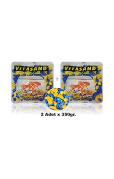 Çakıl Taşı Sarı Lacivert 350 Gram X 2 Paket Çakıl Taşı Sarı Lacivert 350 Gram X 2 Paket