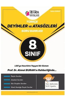 Tetra Yayınları 8. Sınıf Lgs Türkçe Deyimler ve Atasözleri Soru B