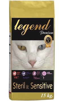 Legend Kuzu Etli Kısırlaştırılmış Yetişkin Kedi Maması 15 KG Legend Kuzu Etli Kısırlaştırılmış Yetişkin Kedi Maması 15 KG