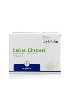 Dr. Ümit Aktaş Safran Ekstresi 30 Kapsül Dr. Ümit Aktaş Safran Ekstresi 30 Kapsül