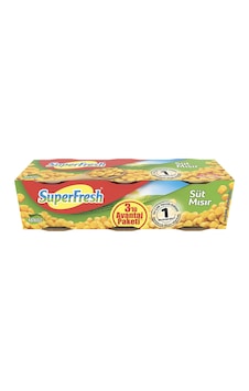 Superfresh Mısır 3 x 200 G Superfresh Mısır 3 x 200 G