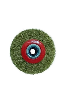 Mey İthalat Hawk 10101 Daire Fırça Sarı Telli 100x20 Mm Mey İthalat Hawk 10101 Daire Fırça Sarı Telli 100x20 Mm