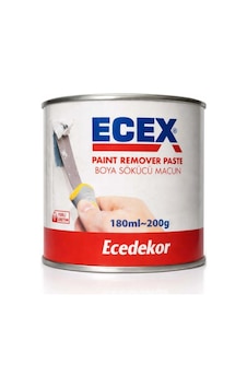 Beyaz Ecex Boya Sökücü Macun 180ml 200g - Güçlü Jel Formül