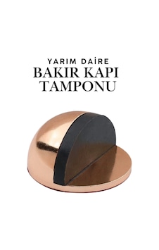 Bakır Yarım Daire Yapışkanlı Kapı Tamponu Kapı Stoperi Metal Kapı Stopu Durdurucu Kapı Kolu Koruyucu Bakır Yarım Daire Yapışkanlı Kapı Tamponu Kapı Stoperi Metal Kapı Stopu Durdurucu Kapı Kolu Koruyucu