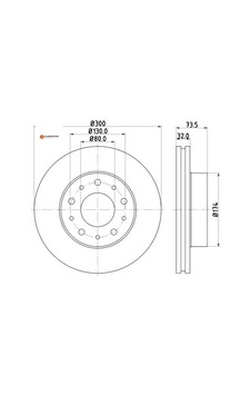 Erp Fren Dısk Boxer Iıı Tek Eurorepar 1612435480/ 4249.a6/ 4249.37/ Erp Fren Dısk Boxer Iıı Tek Eurorepar 1612435480/ 4249.a6/ 4249.37/