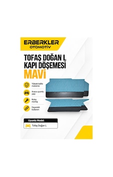 Tofaş Doğan L Kapı Döşemesi Mavi - Erb1517 Tofaş Doğan L Kapı Döşemesi Mavi - Erb1517