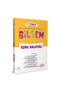 1. Sınıf Bilsem Konu Anlatımlı Editör Yayınları 1. Sınıf Bilsem Konu Anlatımlı Editör Yayınları