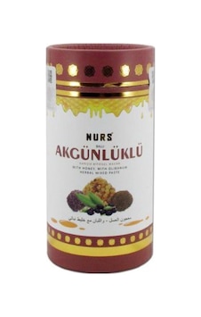 Nurs Ballı Akgünlüklü Macun 400 G Nurs Ballı Akgünlüklü Macun 400 G
