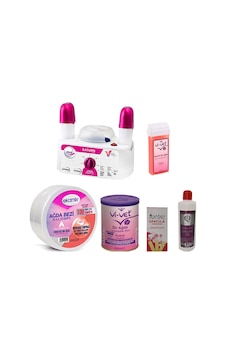 Vivol Satürn 2+1 Ağda Makinesi + Vi-Vet Sir Ağda 800 G + Kartuş Ağda Seti Vivol Satürn 2+1 Ağda Makinesi + Vi-Vet Sir Ağda 800 G + Kartuş Ağda Seti