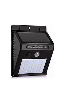 Solar Aplik 30w Sensörlü Duvar Aplik Beyaz Solar Aplik 30w Sensörlü Duvar Aplik Beyaz