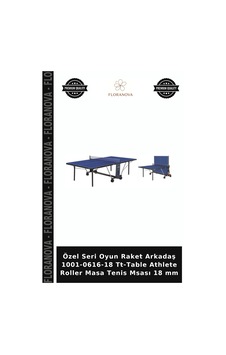 Özel Seri Oyun Raket Arkadaş 1001-0616-18 Tt-table Athlete Roller Masa Tenis Msası 18 Mm Özel Seri Oyun Raket Arkadaş 1001-0616-18 Tt-table Athlete Roller Masa Tenis Msası 18 Mm