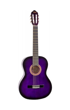 Valencia Vc101tpps Klasik Gitar 1/4 Mor Sap Çelikli Valencia Vc101tpps Klasik Gitar 1/4 Mor Sap Çelikli