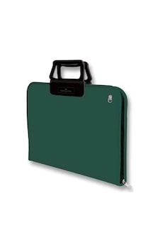 Faber-Castell 38x55 cm Koyu Yeşil Proje Çantası,Geniş İç Hacim, Ergonomik Taşıma Askılığı, PP Malzeme Faber-Castell 38x55 cm Koyu Yeşil Proje Çantası,Geniş İç Hacim, Ergonomik Taşıma Askılığı, PP Malzeme