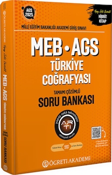 Öğreti 2025 Meb-ags Türkiye Coğrafyası Tamamı Çözümlü Soru Bankası